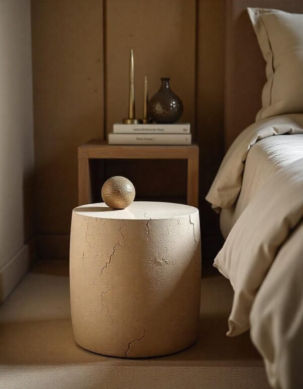 Table d'appoint cylindrique