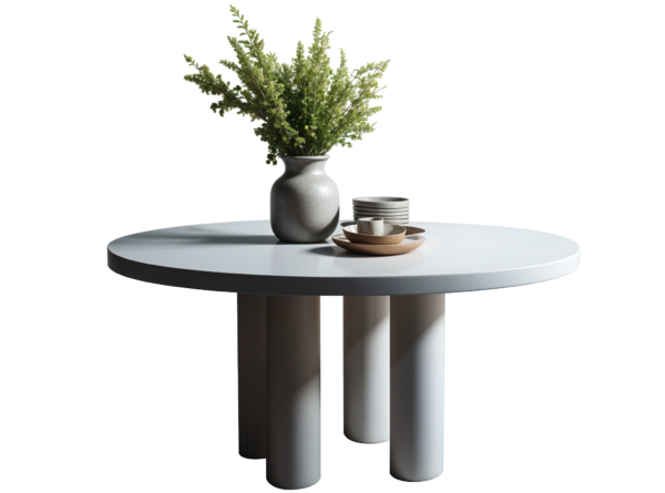 TABLE À MANGER RONDE