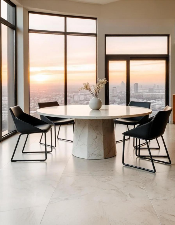 Table à manger ronde