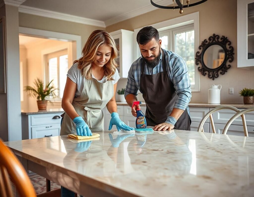 Entretien des produits travertin