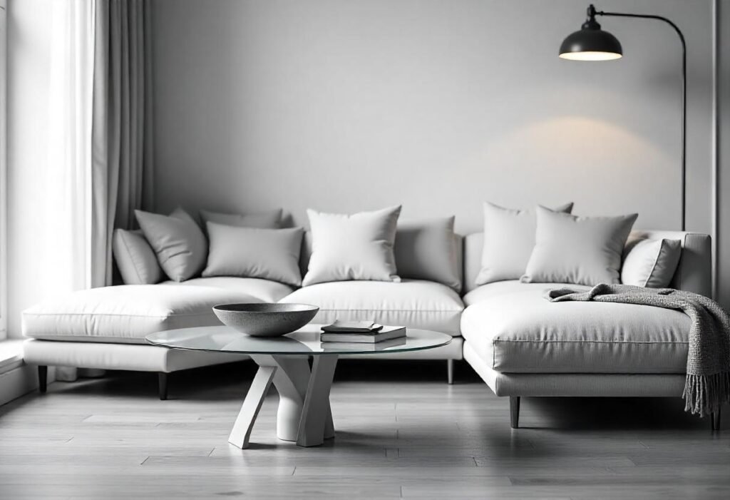 Table Basse en Verre