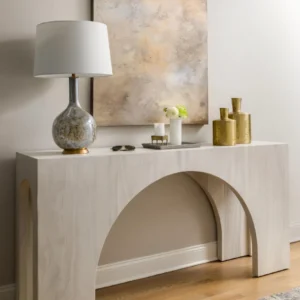 Console en travertin design arche | Archéa